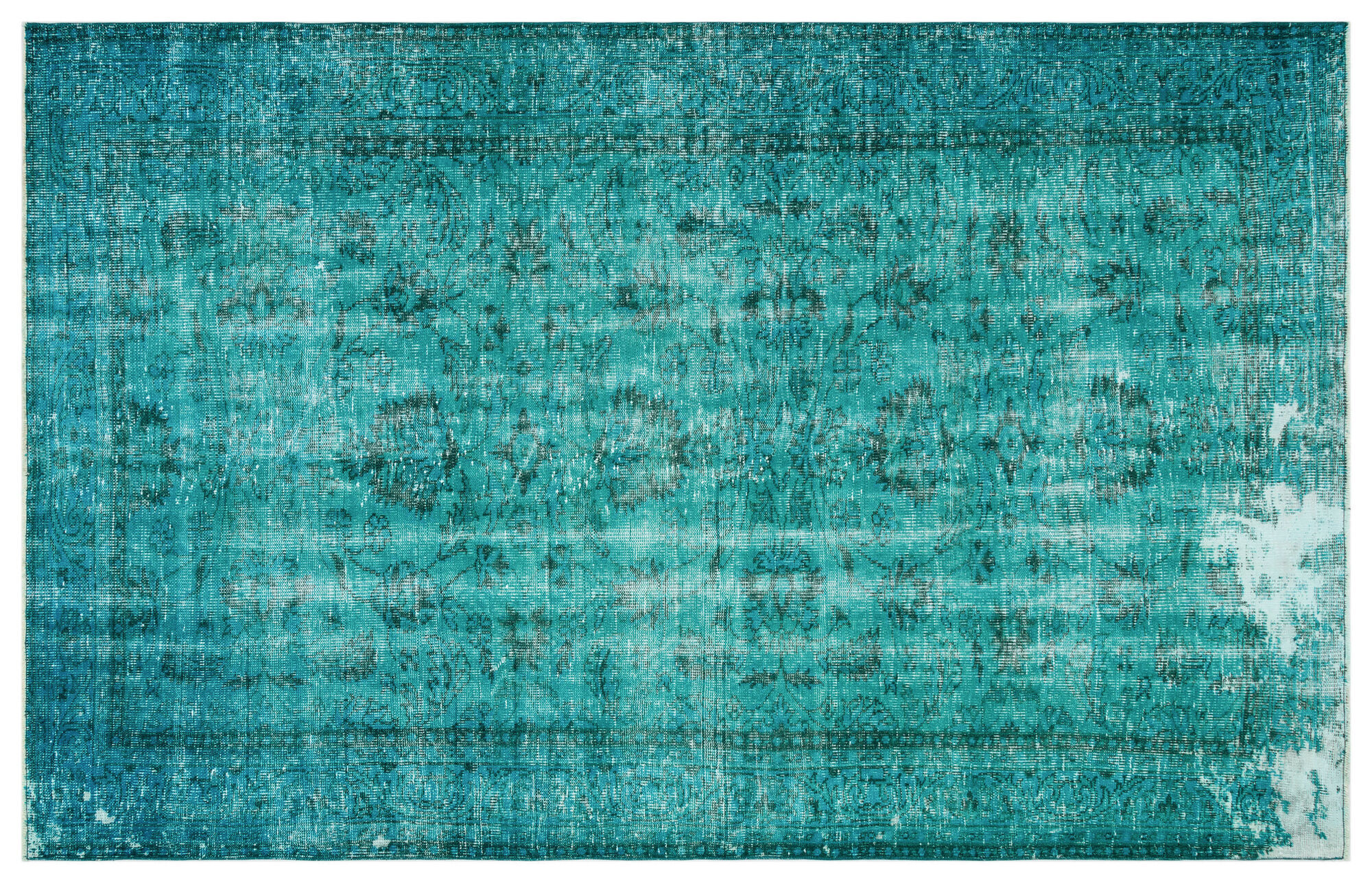Apex Vintage Halı Turkuaz 34479 180x279cm