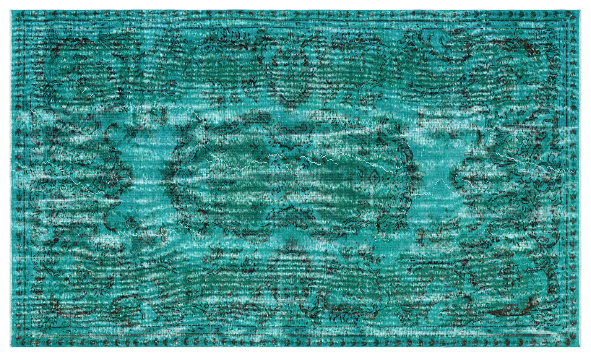 Apex Vintage Halı Turkuaz 34603 158x266cm