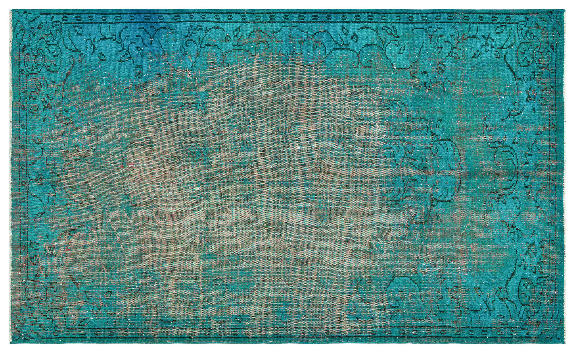 Apex Vintage Halı Turkuaz 35933 166x273cm