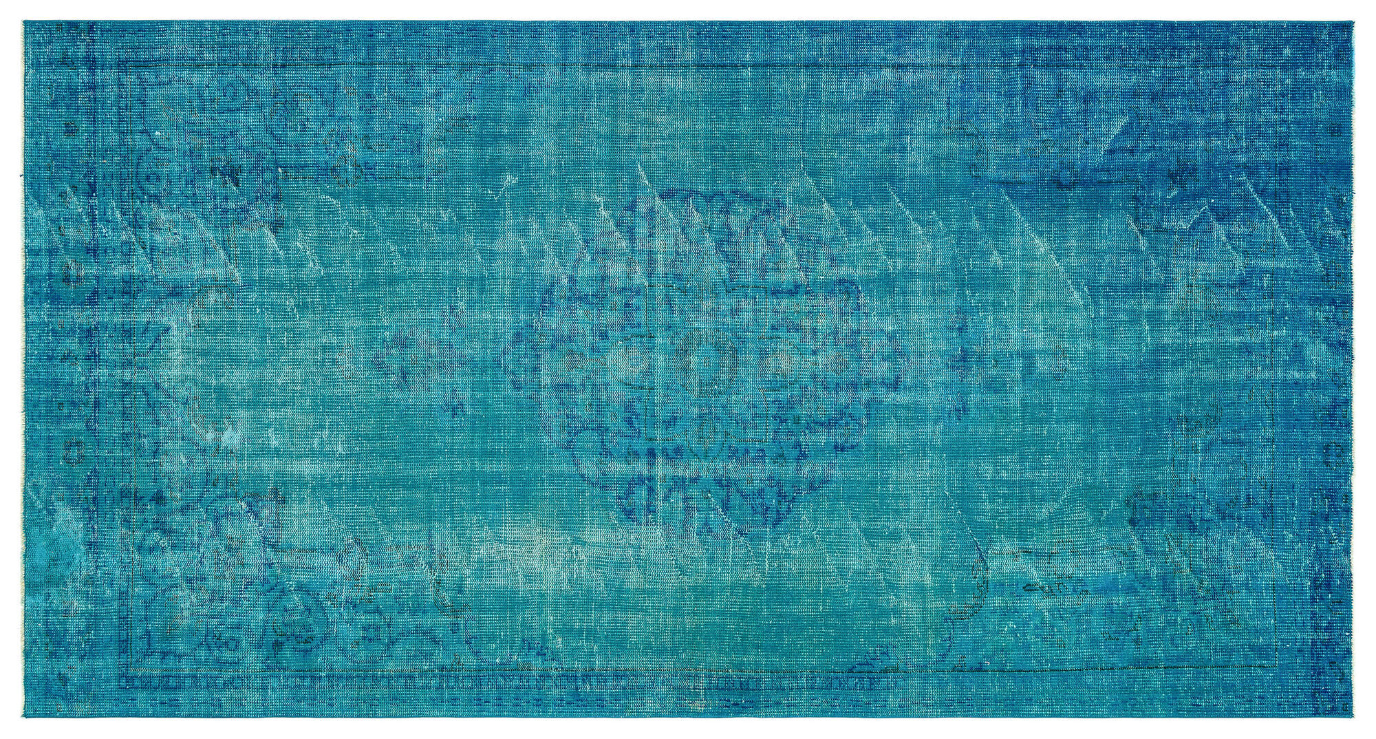 Apex Vintage Halı Turkuaz 35938 165x311cm