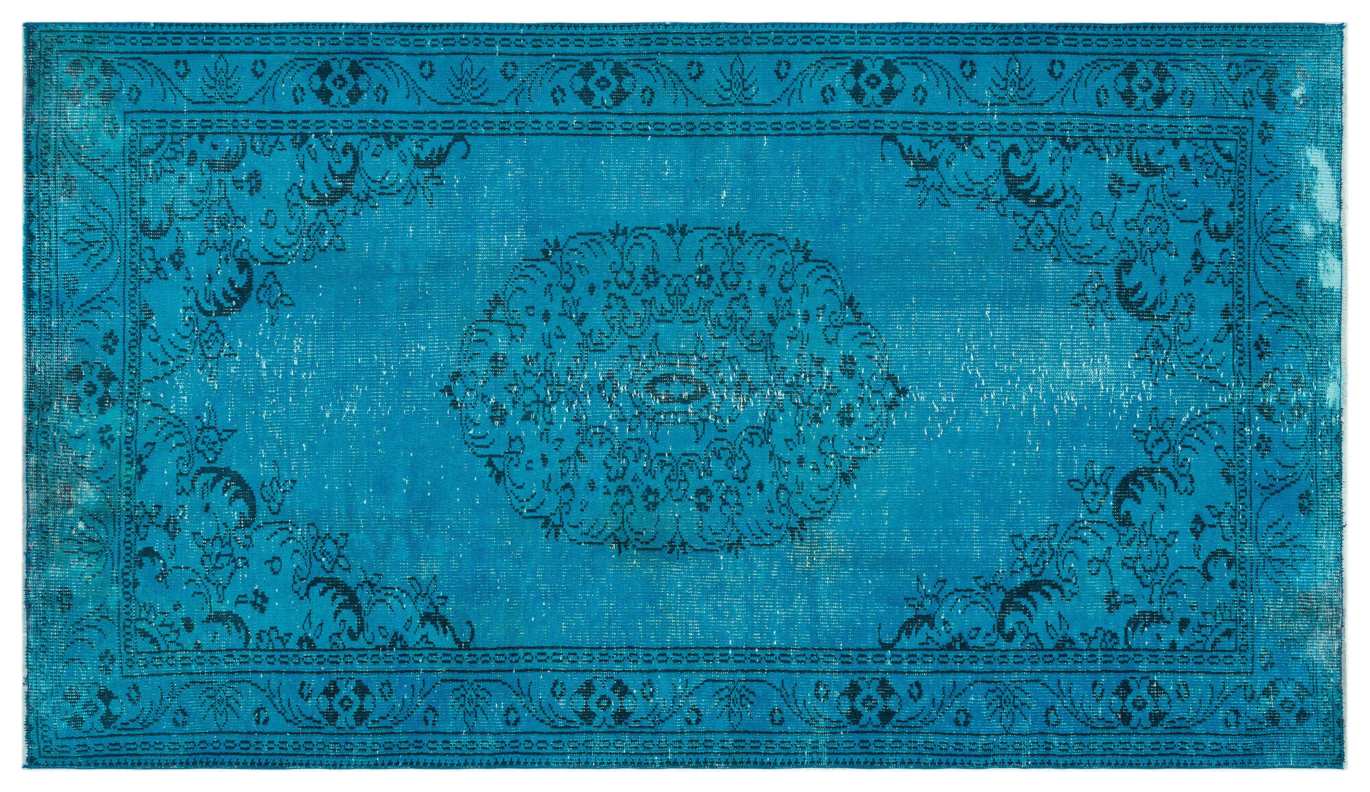 Apex Vintage Halı Turkuaz 35955 153x272cm