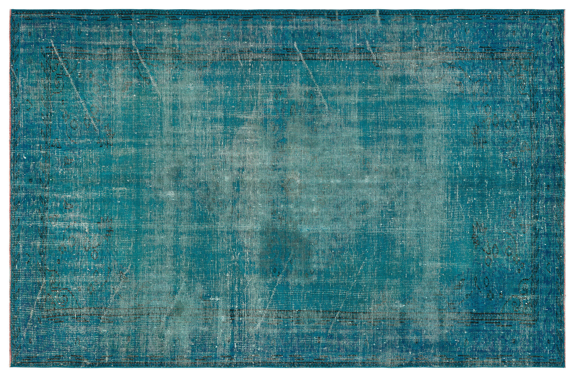 Apex Vintage Halı Turkuaz 36006 181x279cm