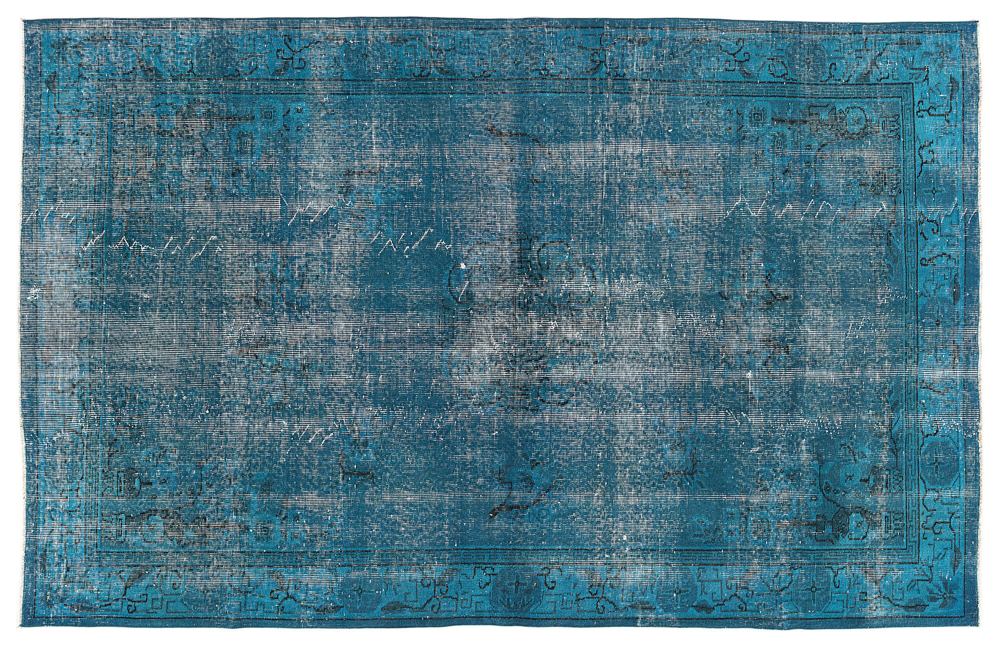 Apex Vintage Halı Turkuaz 8013 170x270cm