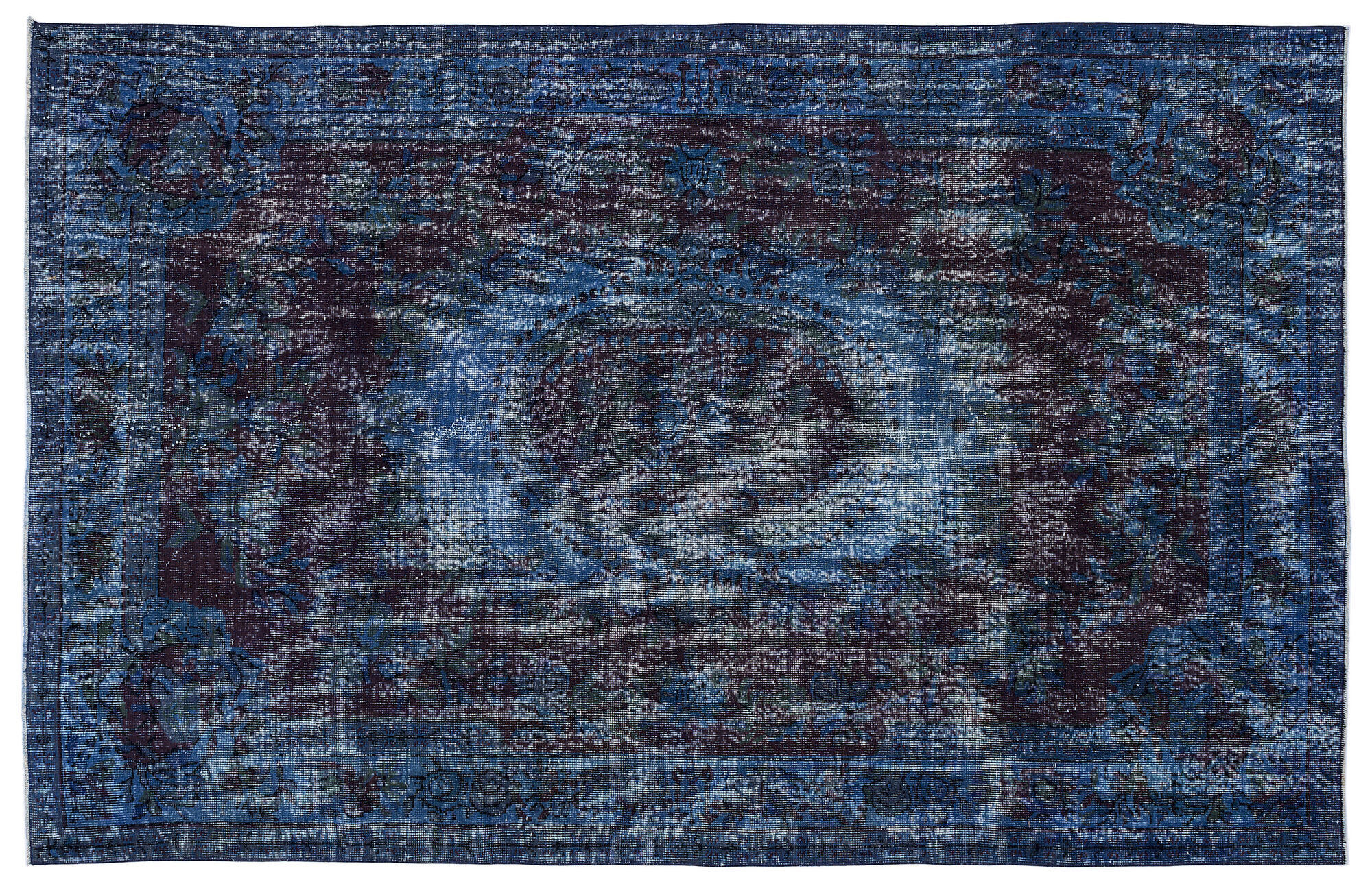 Apex Vintage Halı Turkuaz 8526 181x288cm