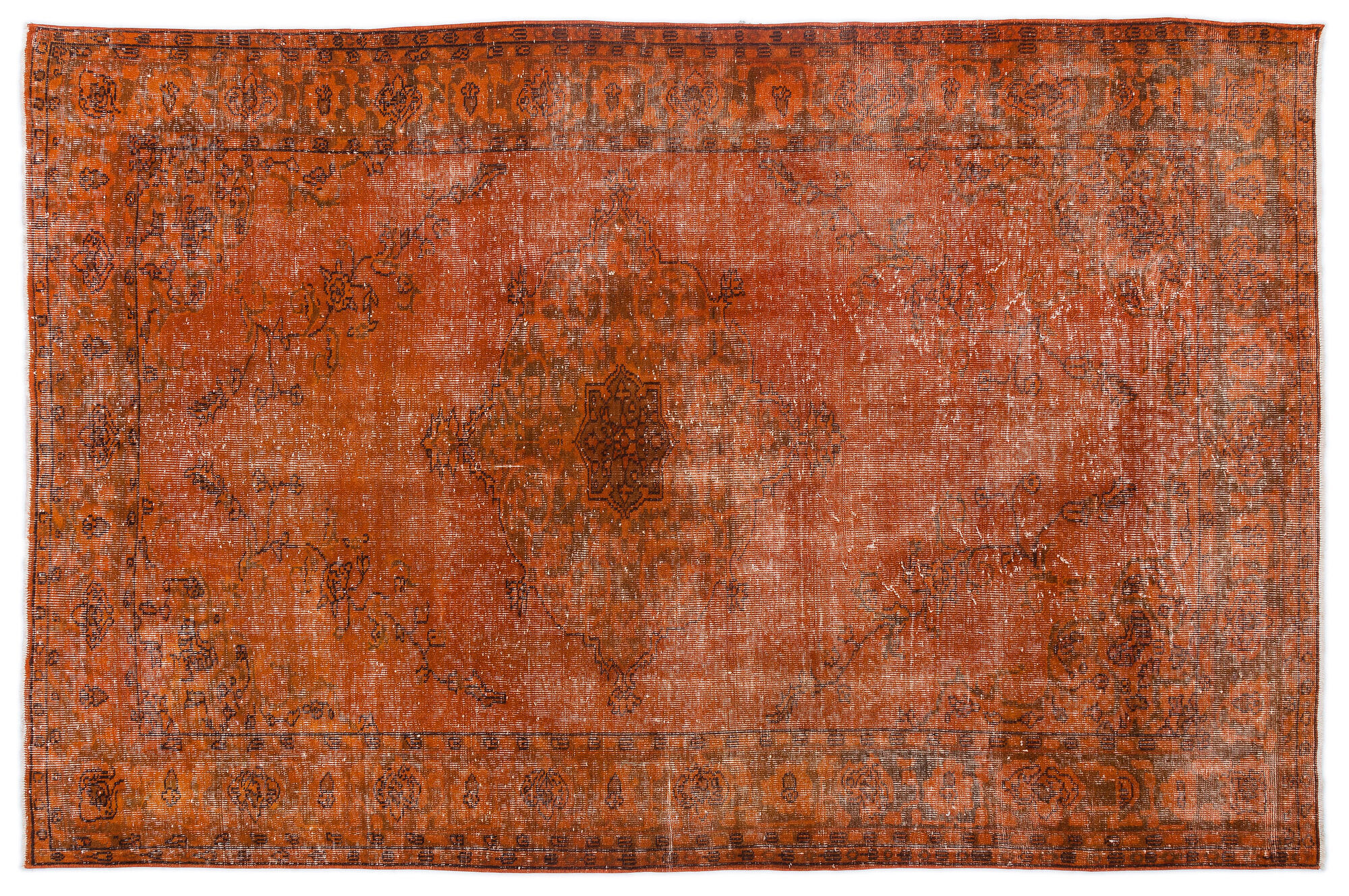 Apex Vintage Halı Turuncu 15709 181 cm X 271 cm