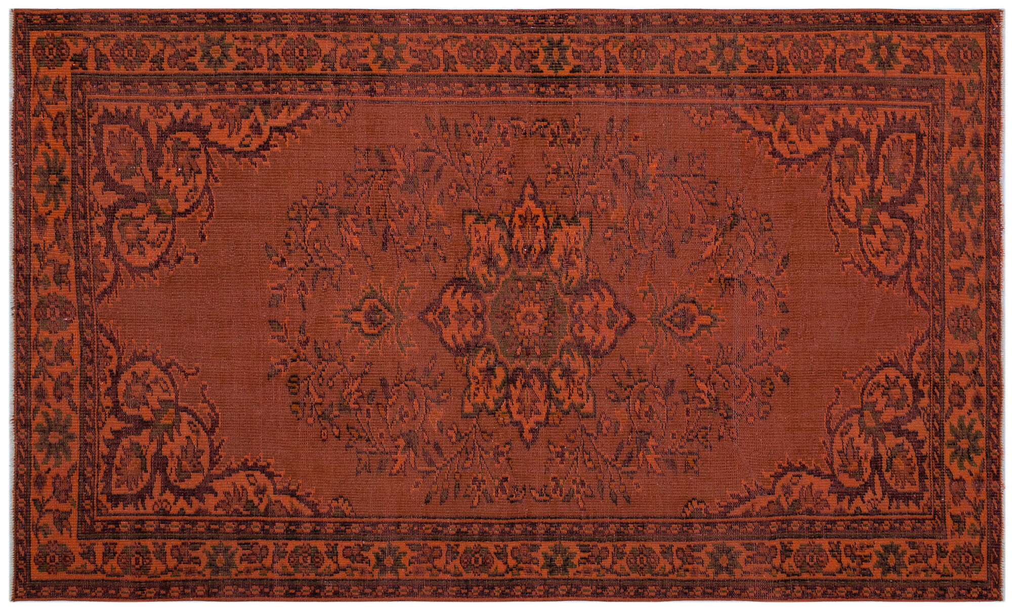 Apex Vintage Halı Turuncu 26866 162 cm X 257 cm