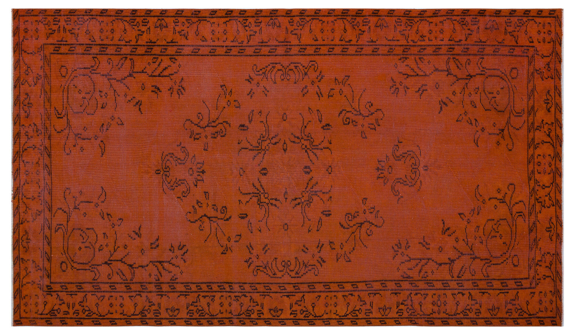 Apex Vintage Halı Turuncu 26957 153 cm X 257 cm