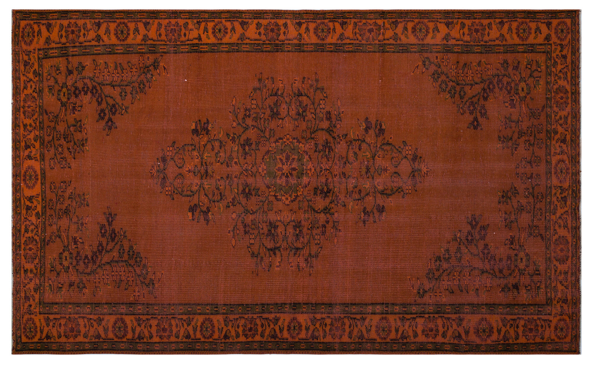 Apex Vintage Halı Turuncu 27119 179 cm X 295 cm