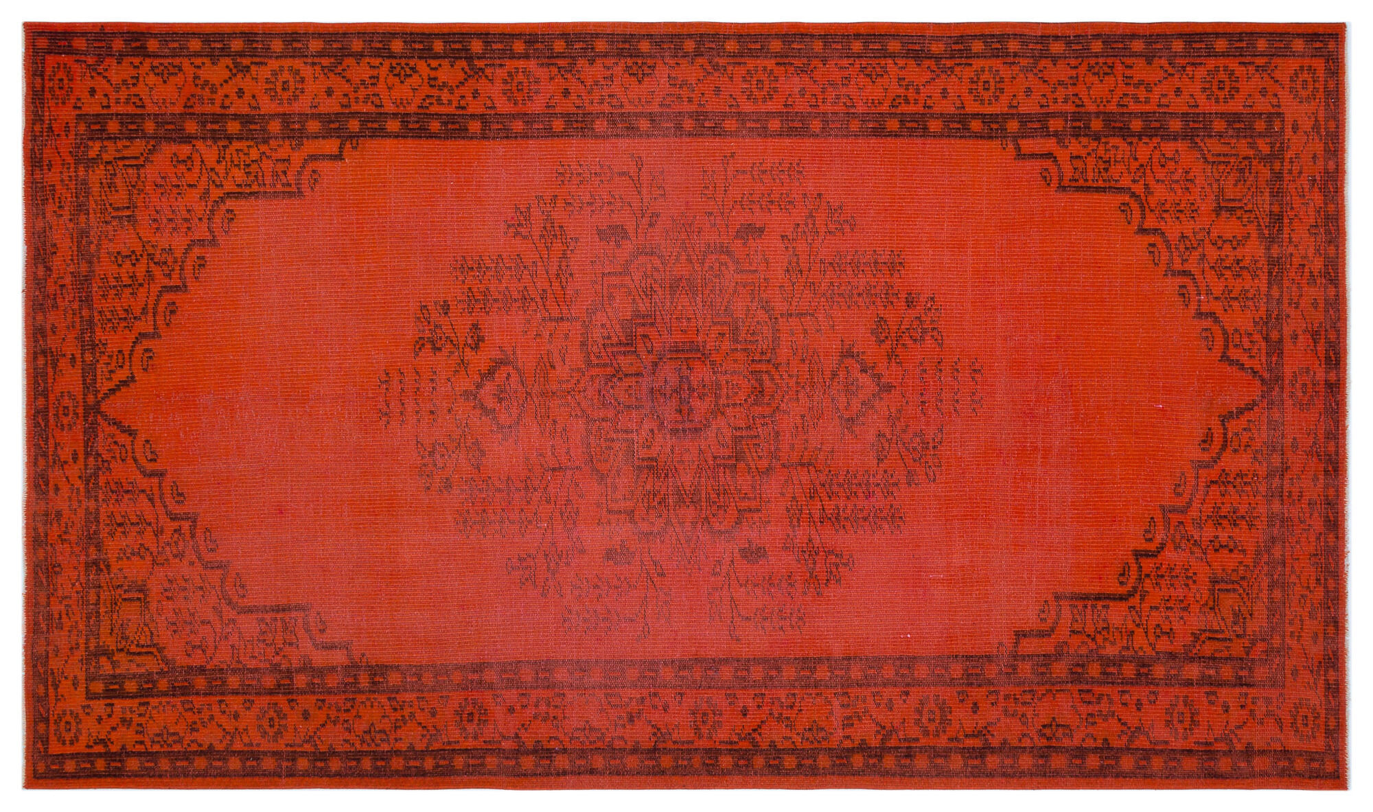Apex Vintage Halı Turuncu 27629 153 cm X 271 cm