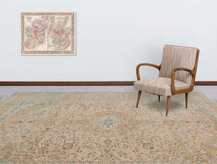 Apex Vintage XLarge Bej 29916 290 cm X 382 cm - 4