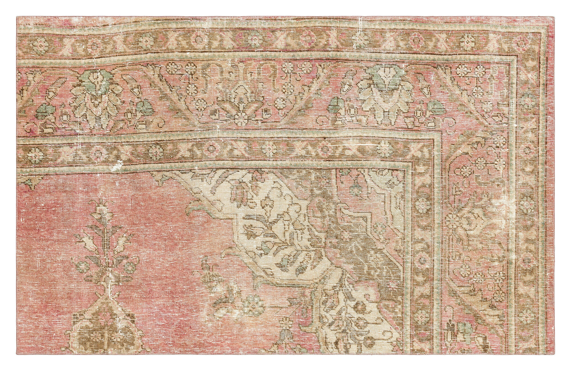Apex Vintage Halı XLarge Bej 36246 111 cm X 173 cm