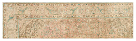 Apex Vintage Halı XLarge Bej 36478 075 cm X 272 cm - 1