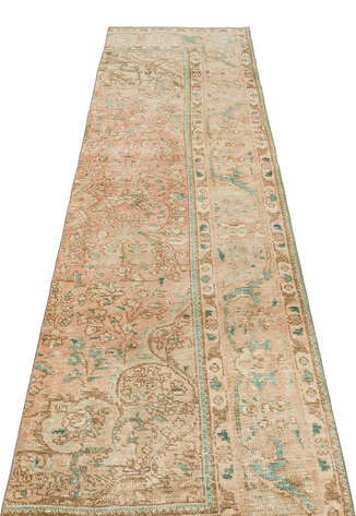 Apex Vintage Halı XLarge Bej 36478 075 cm X 272 cm - 3