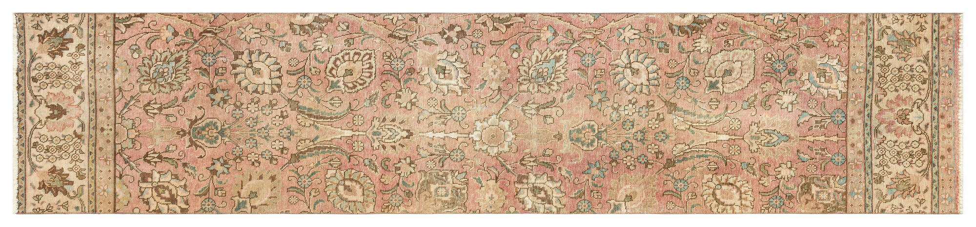 Apex Persian İran Halısı XLarge Bej 36479 082cmx378cm