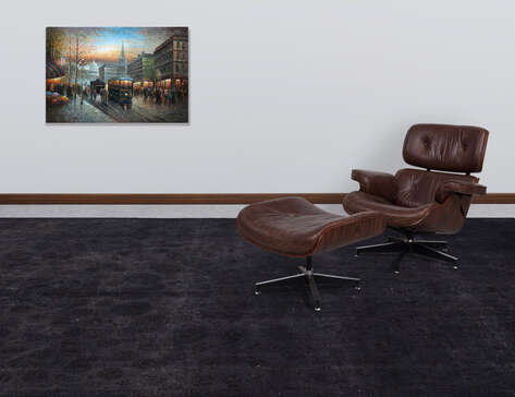 Apex Vintage Halı XLarge Gri 11388 293 cm X 400 cm - 4