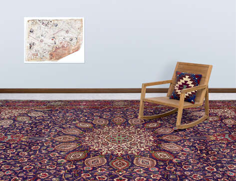 Apex Vintage Halı XLarge Naturel 11155 292 cm X 390 cm - 4