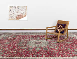 Apex Persian İran Halısı XLarge Naturel 11161 280cmx382cm (4)