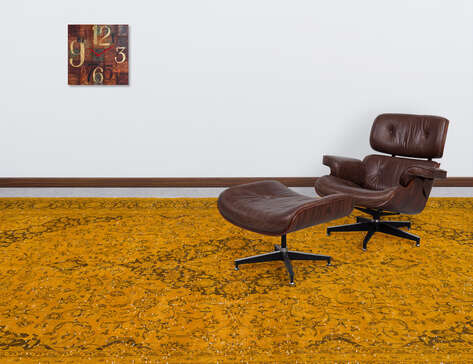 Apex Vintage Halı XLarge Sarı 11363 284 cm X 400 cm - 4
