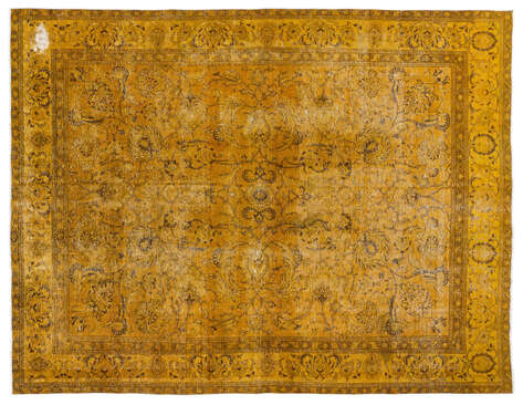 Apex Persian İran Halısı XLarge Sarı 11439 282cmx375cm - 1