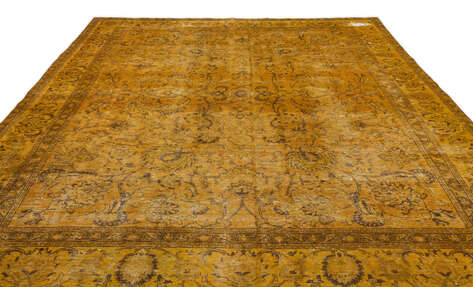 Apex Persian İran Halısı XLarge Sarı 11439 282cmx375cm - 3