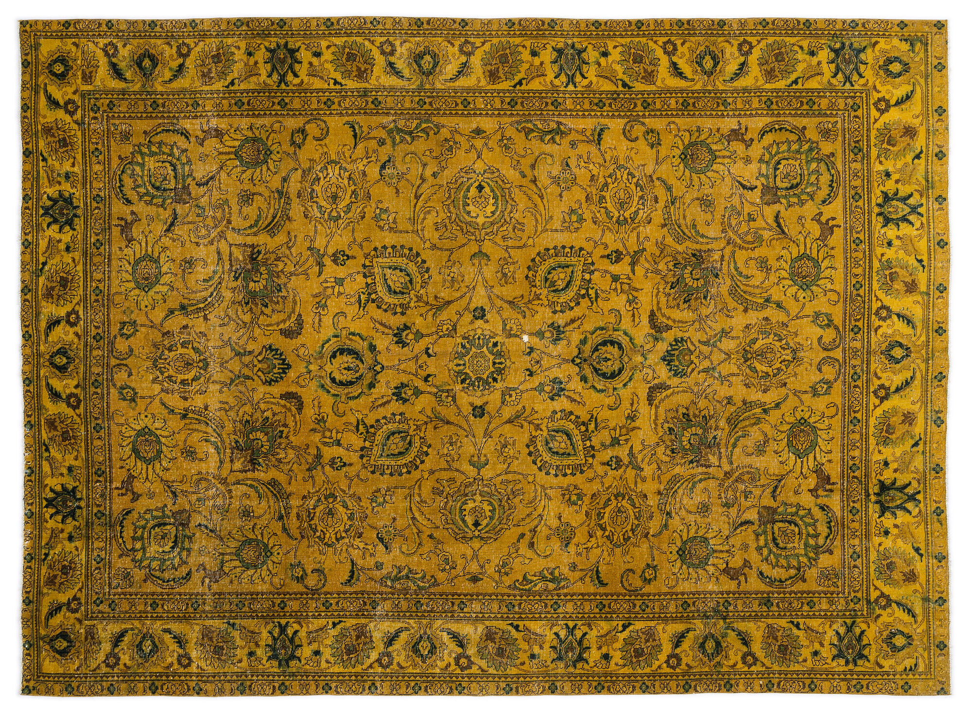 Apex Vintage Halı XLarge Sarı 11443 276 cm X 393 cm
