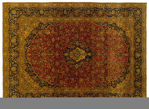Apex Vintage Halı XLarge Sarı 11492 283 cm X 292 cm (1)