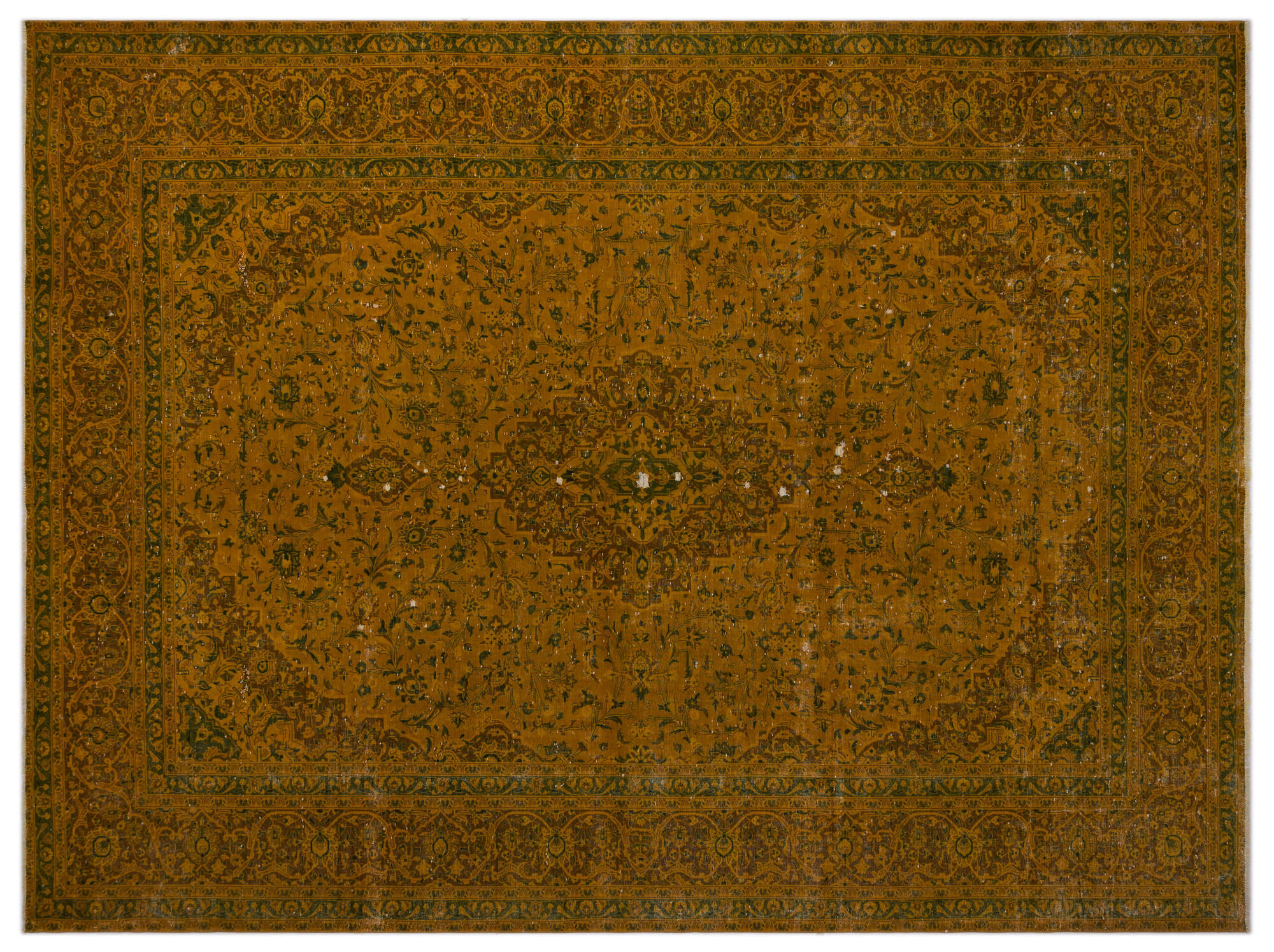 Apex Vintage Halı XLarge Sarı 24555 305 cm X 413 cm