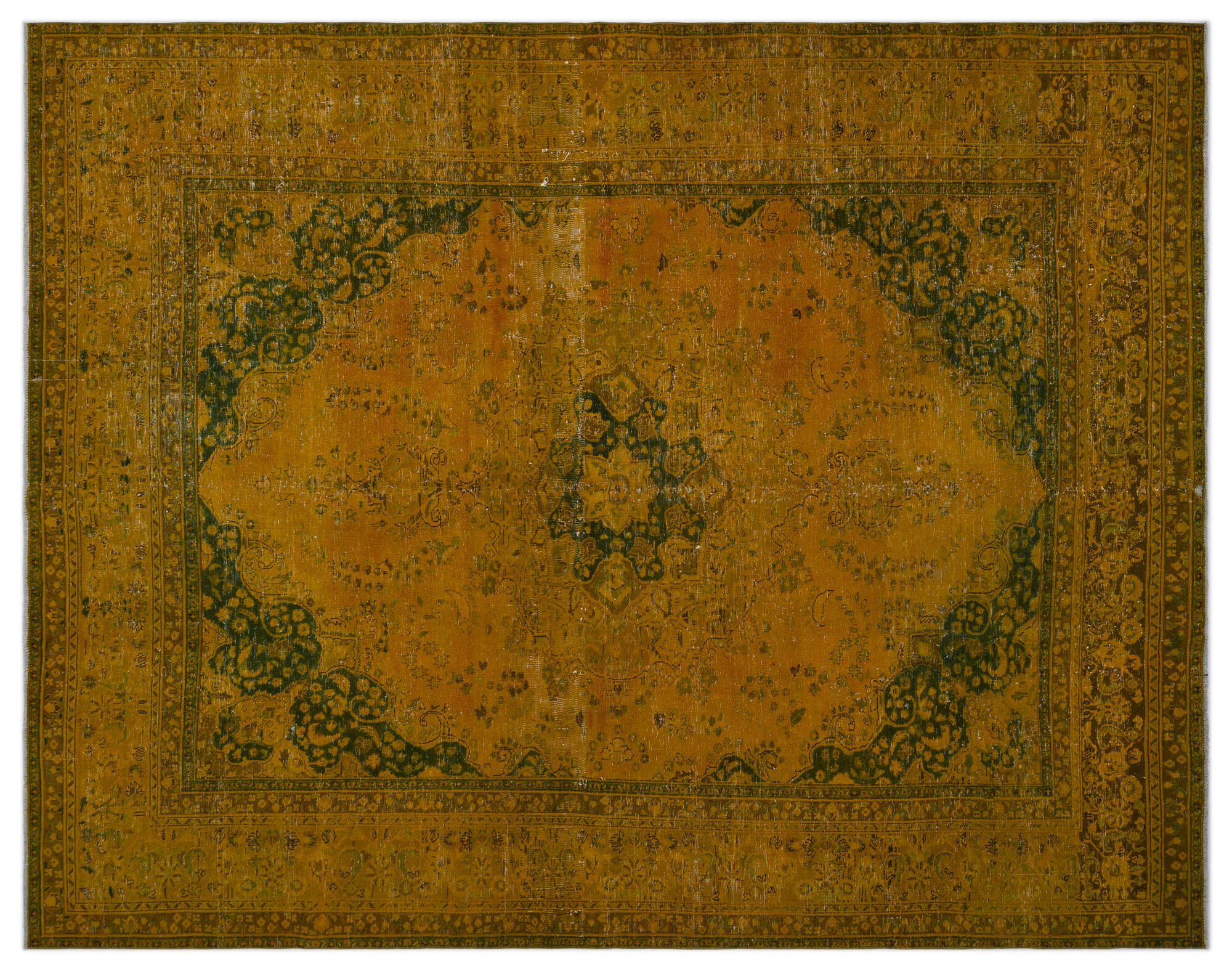 Apex Vintage Halı XLarge Sarı 24585 297 cm X 381 cm