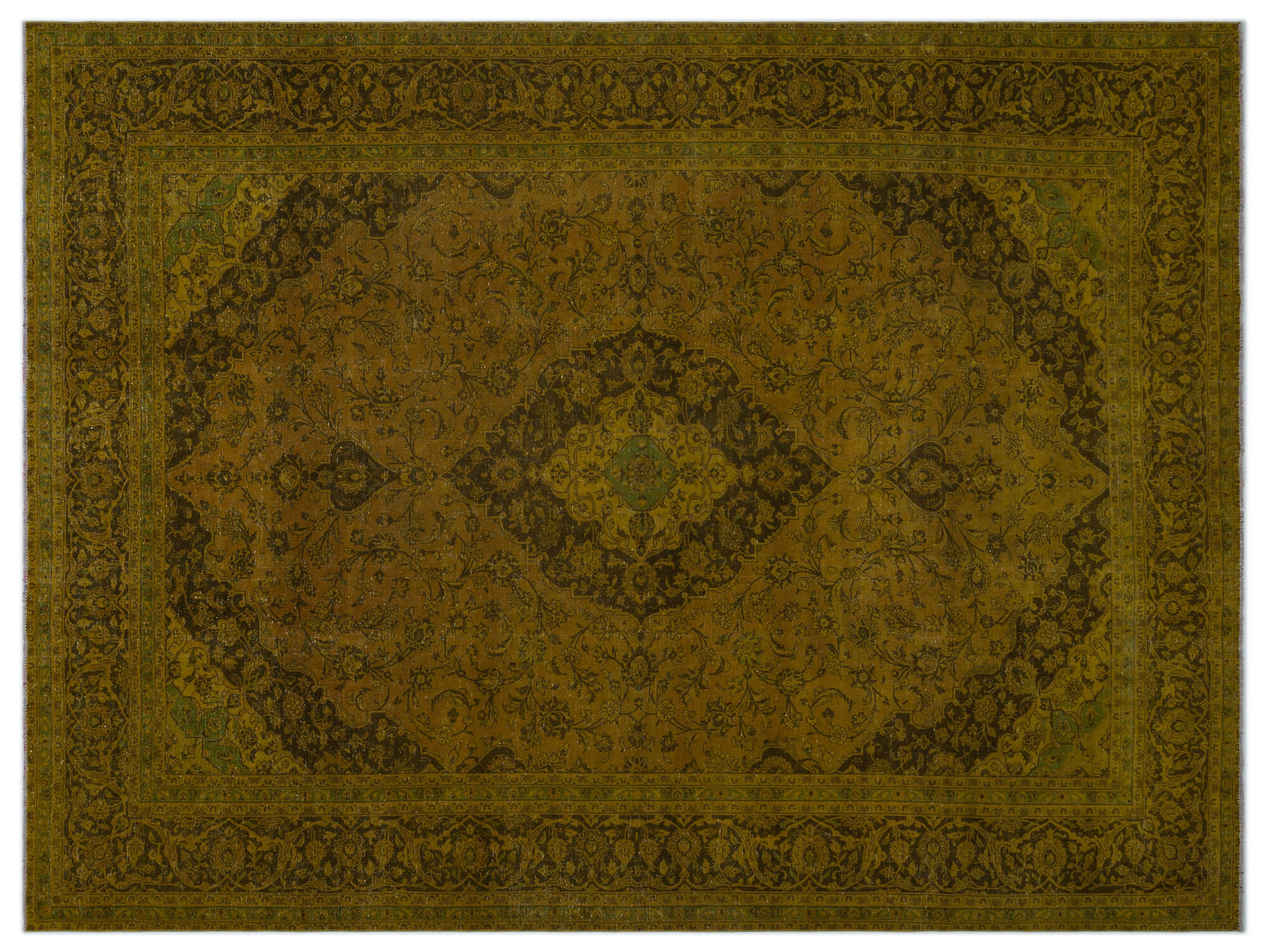 Apex Vintage Halı XLarge Sarı 24588 289 cm X 390 cm