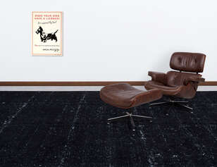 Apex Vintage Halı XLarge Siyah 11238 297 cm X 372 cm (4)