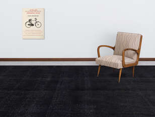 Apex Vintage Halı XLarge Siyah 24582 303 cm X 382 cm (4)