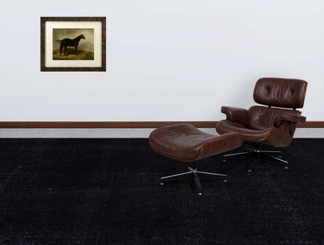 Apex Vintage Halı XLarge Siyah 24609 296 cm X 380 cm - 4