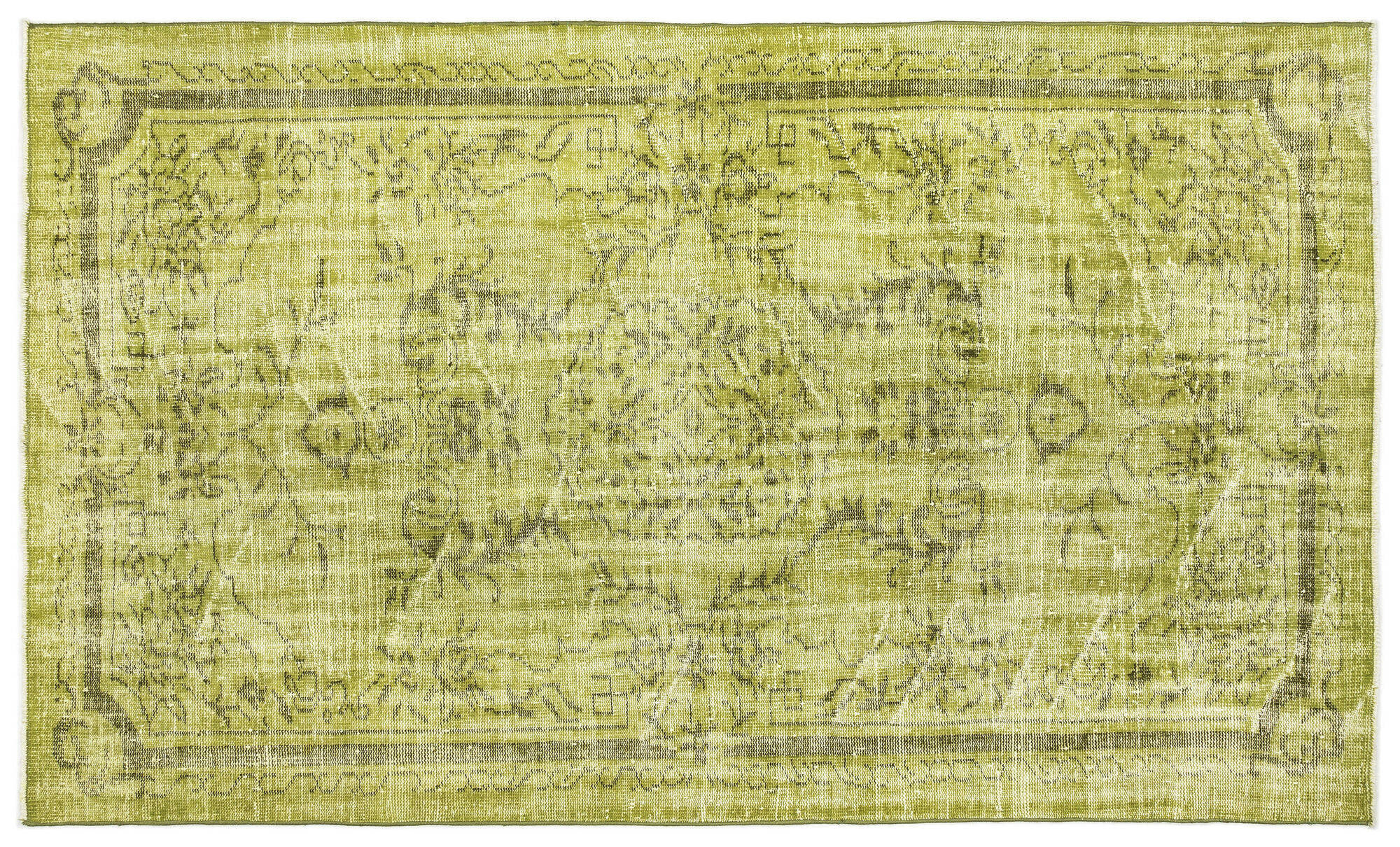 Apex Vintage Halı Yeşil 12507 158 cm X 262 cm