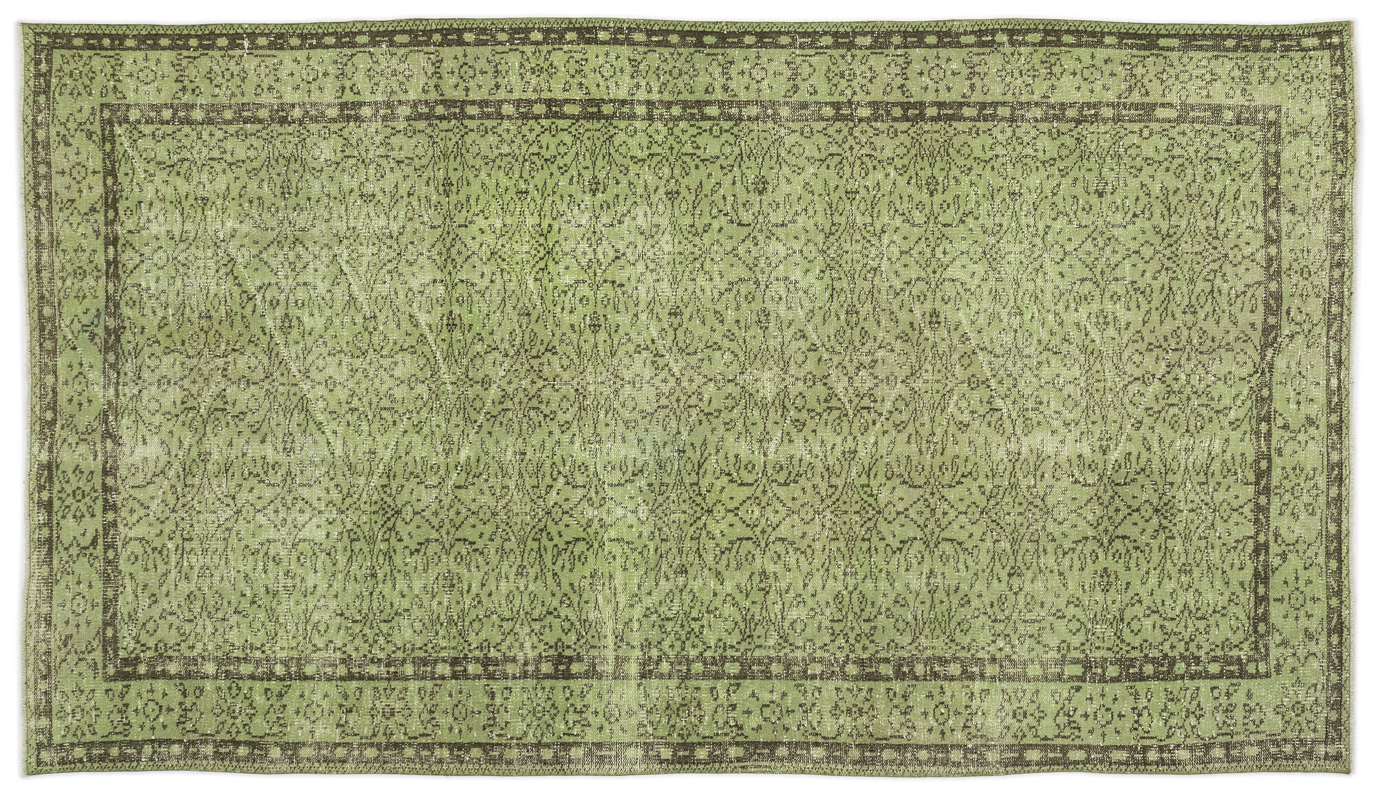 Apex Vintage Halı Yeşil 13680 160 cm X 280 cm