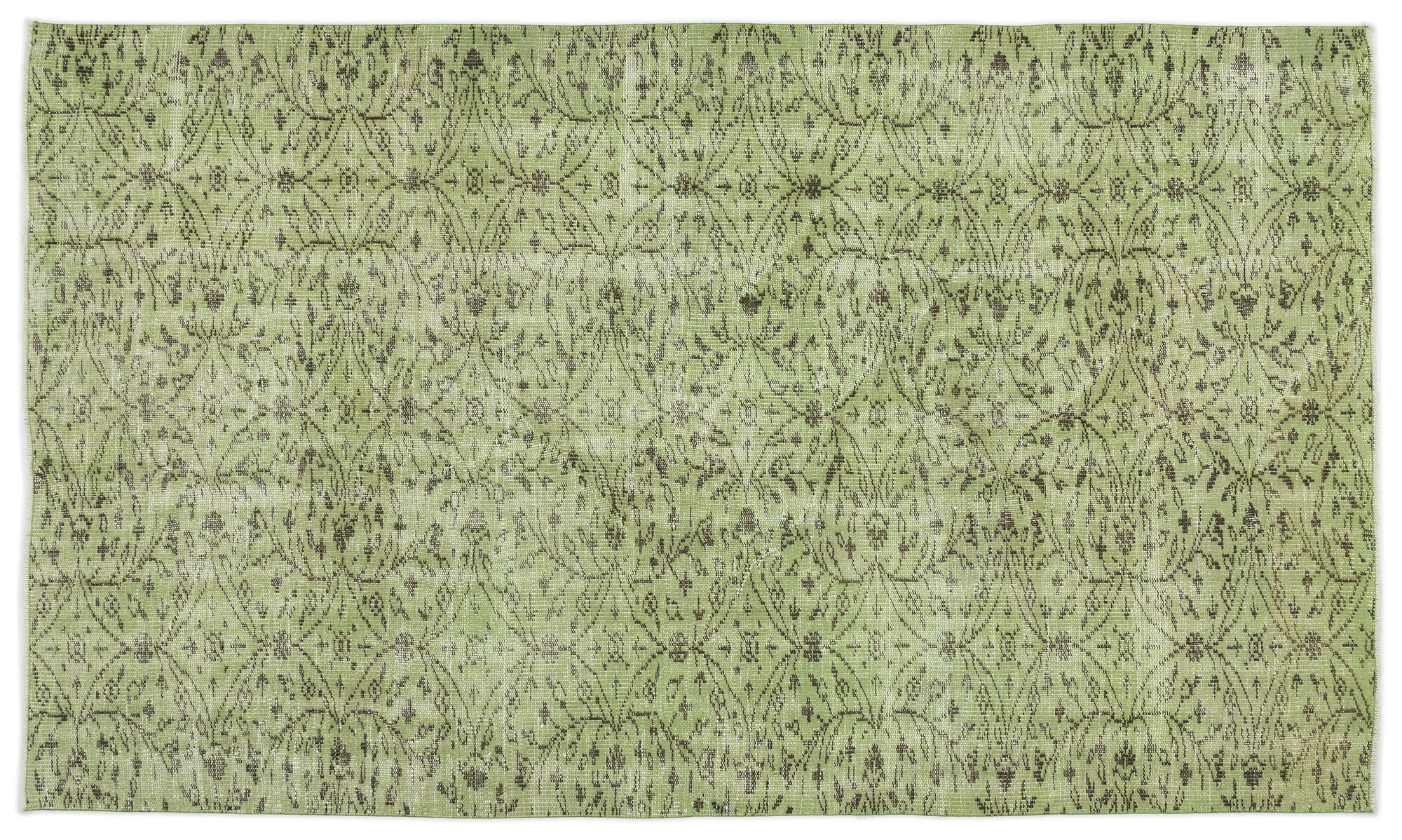Apex Vintage Halı Yeşil 14852 161 cm X 267 cm
