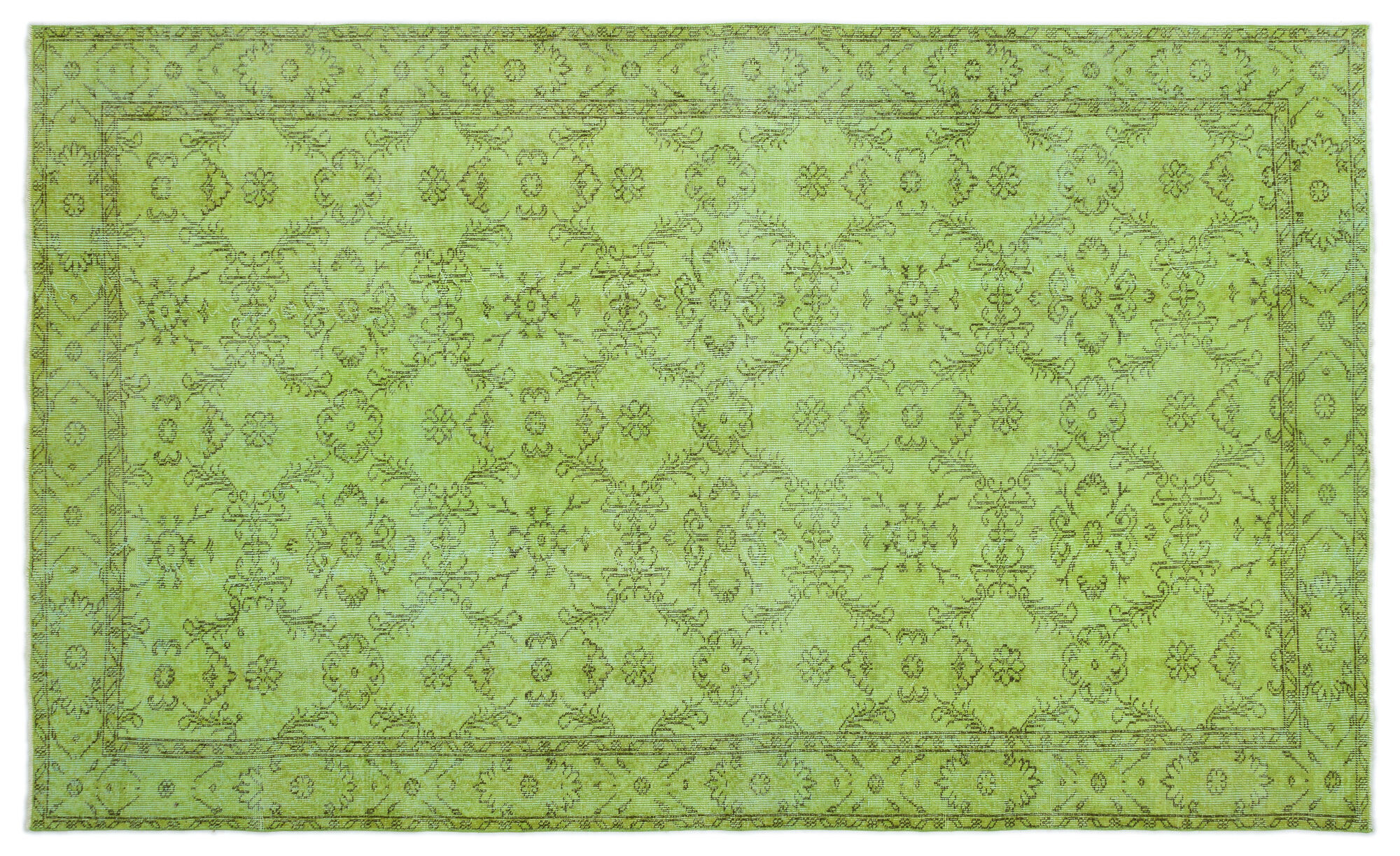 Apex Vintage Halı Yeşil 17989 173 cm X 292 cm