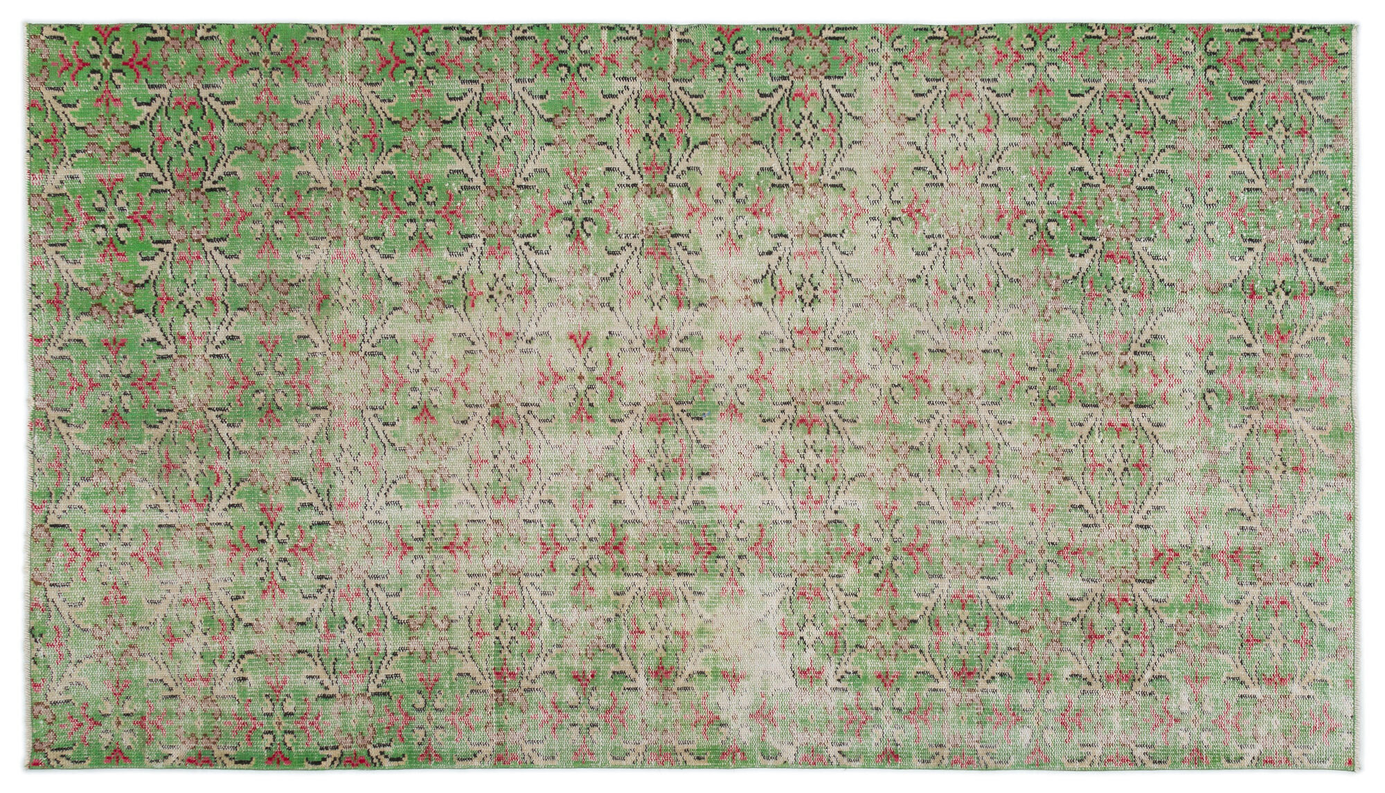 Apex Vintage Halı Yeşil 18104 140 cm X 246 cm