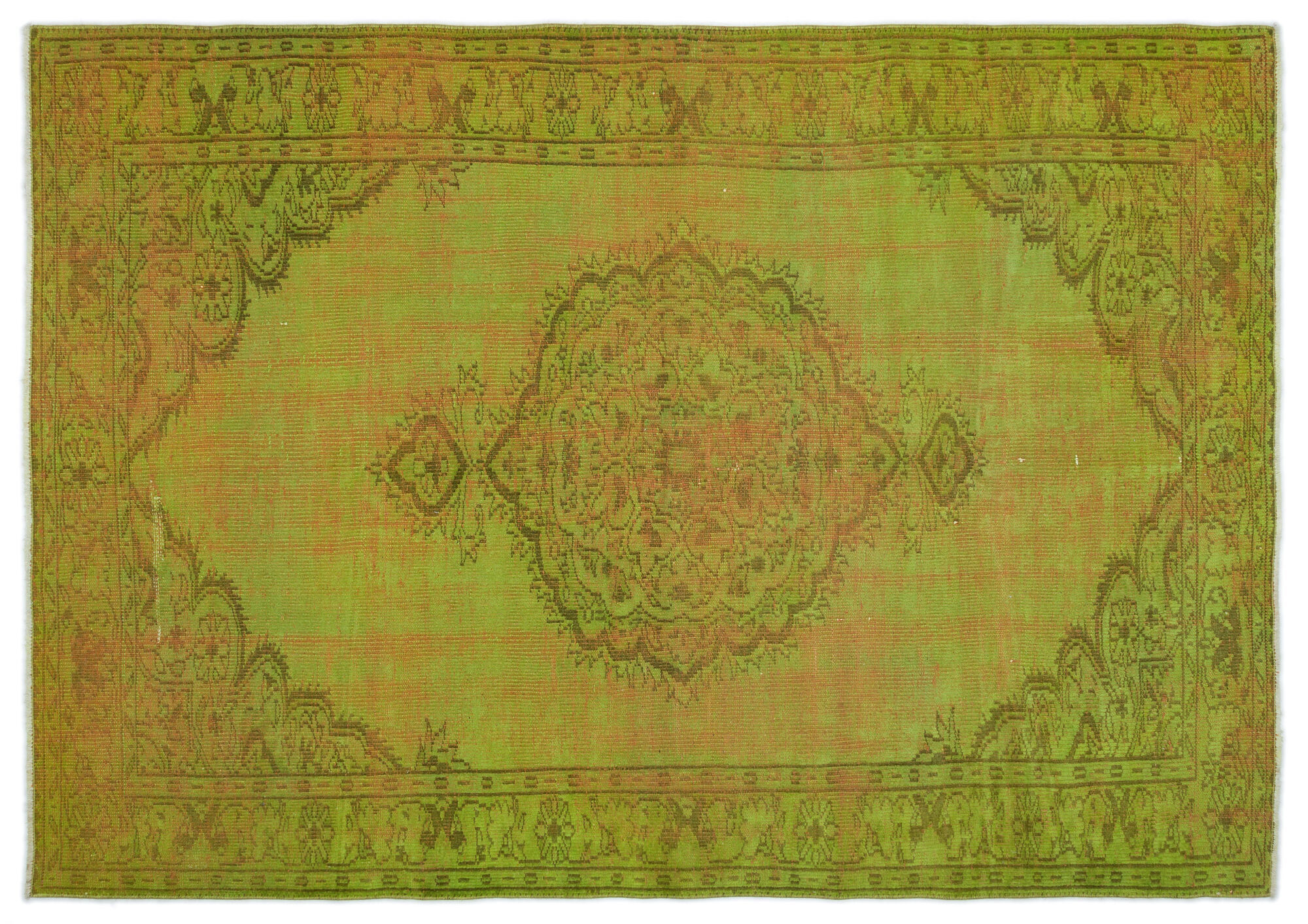 Apex Vintage Halı Yeşil 18211 184 cm X 257 cm