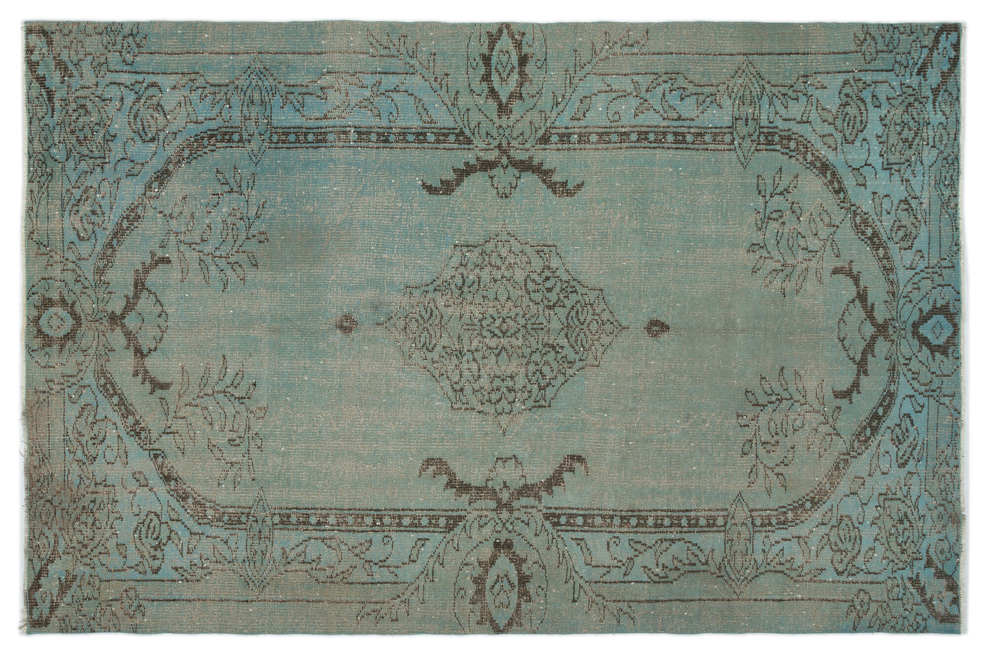 Apex Vintage Halı Yeşil 19594 173 cm X 263 cm
