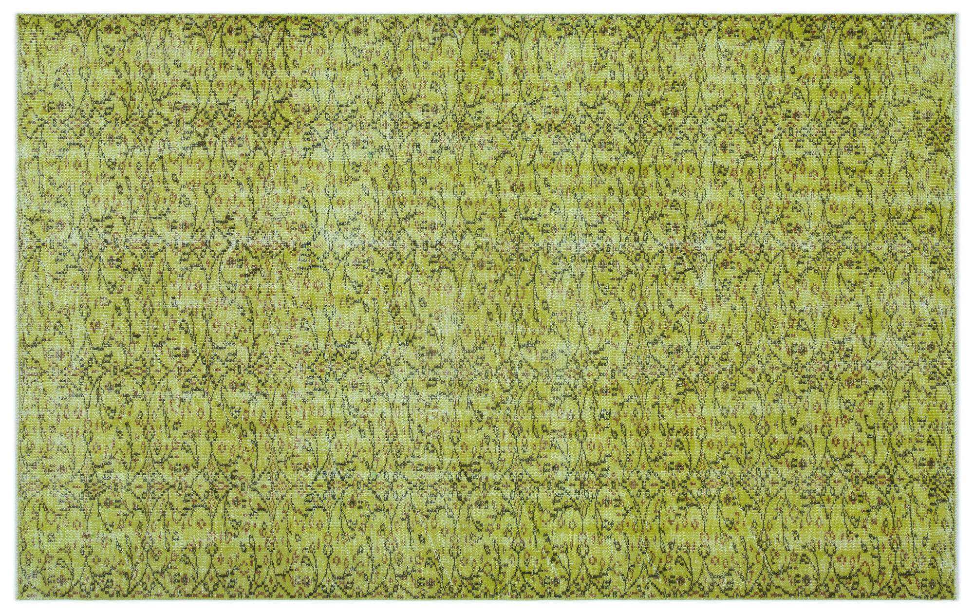 Apex Vintage Halı Yeşil 24204 166 cm X 264 cm