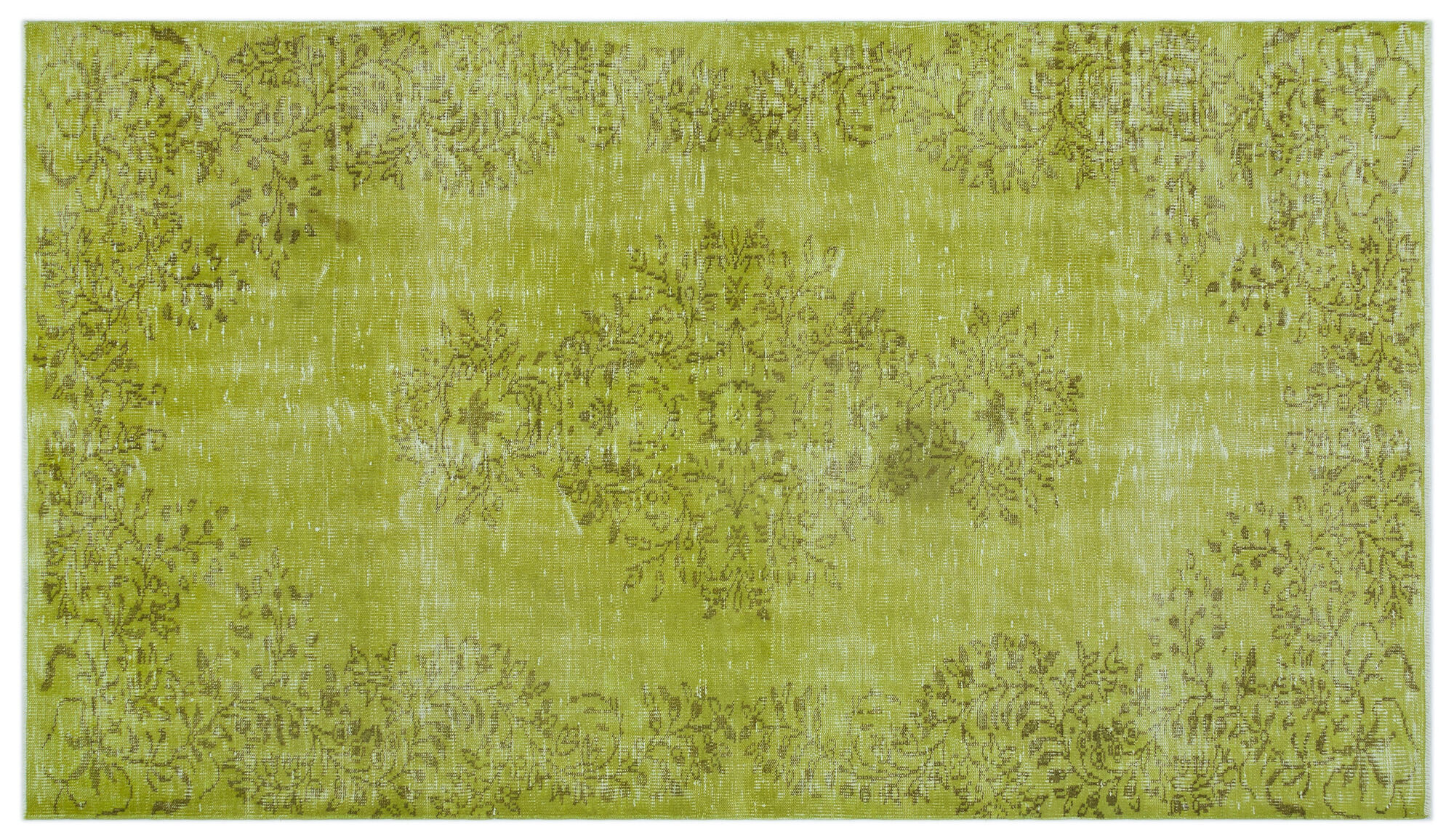 Apex Vintage Halı Yeşil 24207 156 cm X 274 cm