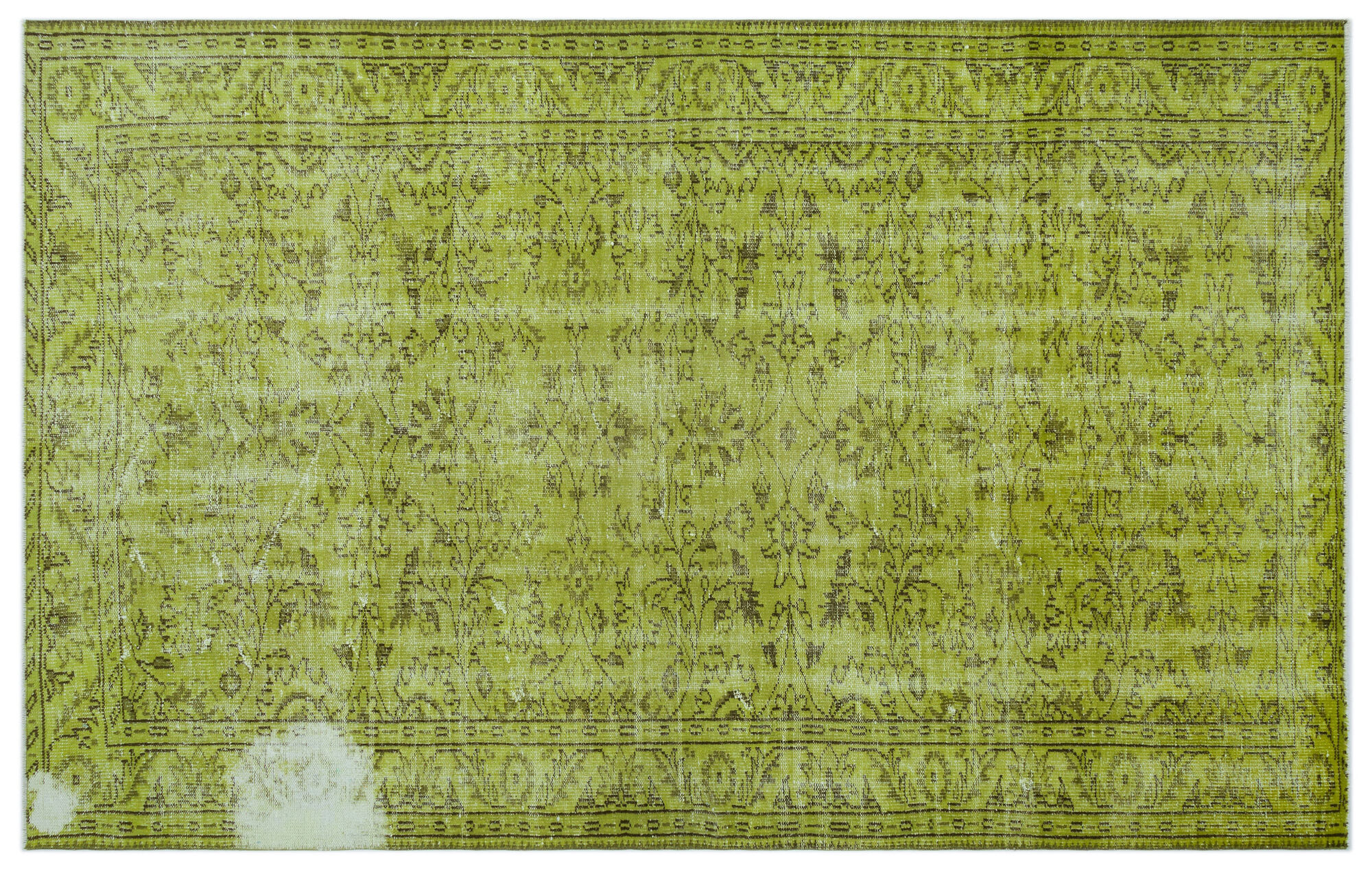 Apex Vintage Halı Yeşil 24209 180 cm X 290 cm