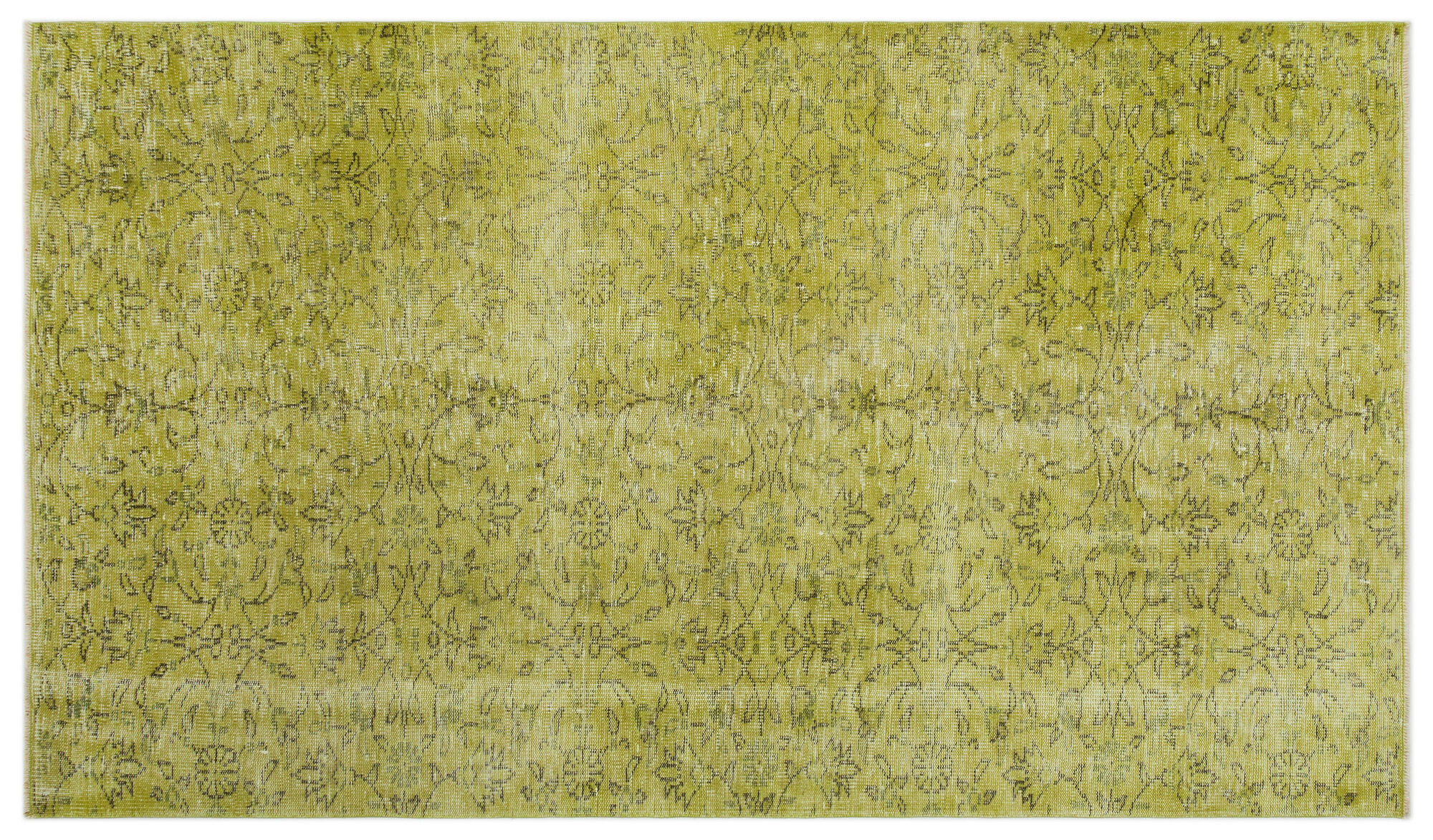 Apex Vintage Halı Yeşil 24476 145 cm X 250 cm