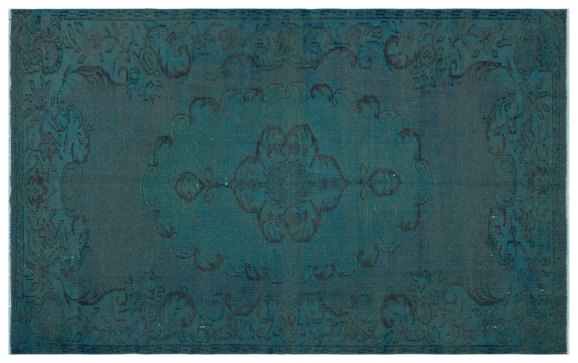 Apex Vintage Halı Yeşil 28683 157 cm X 263 cm