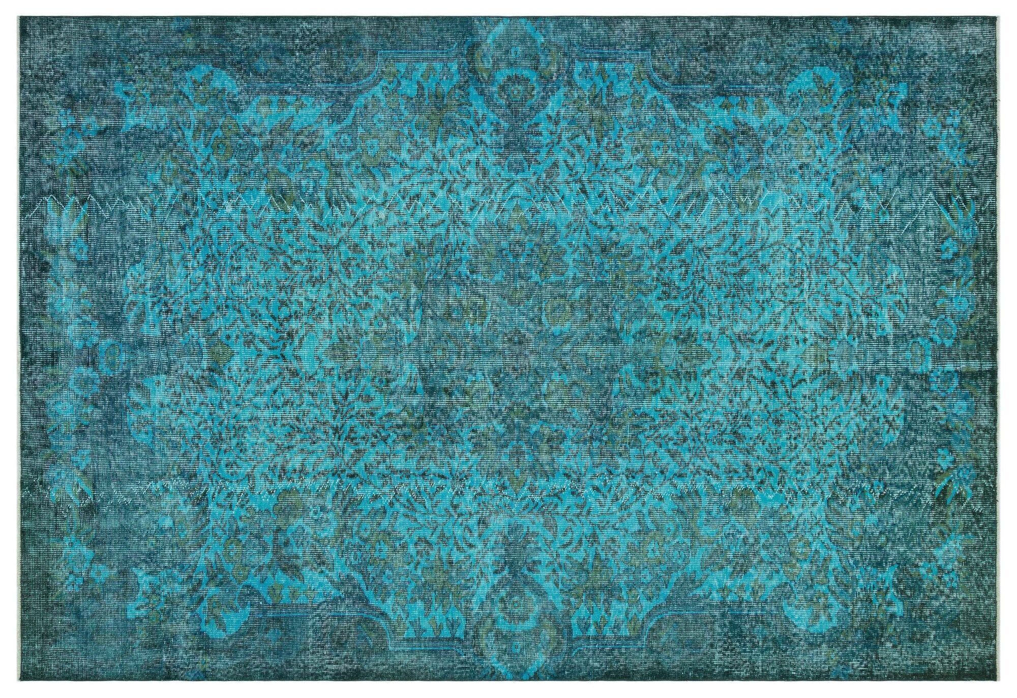 Apex Vintage Halı Yeşil 29746 185 cm X 275 cm