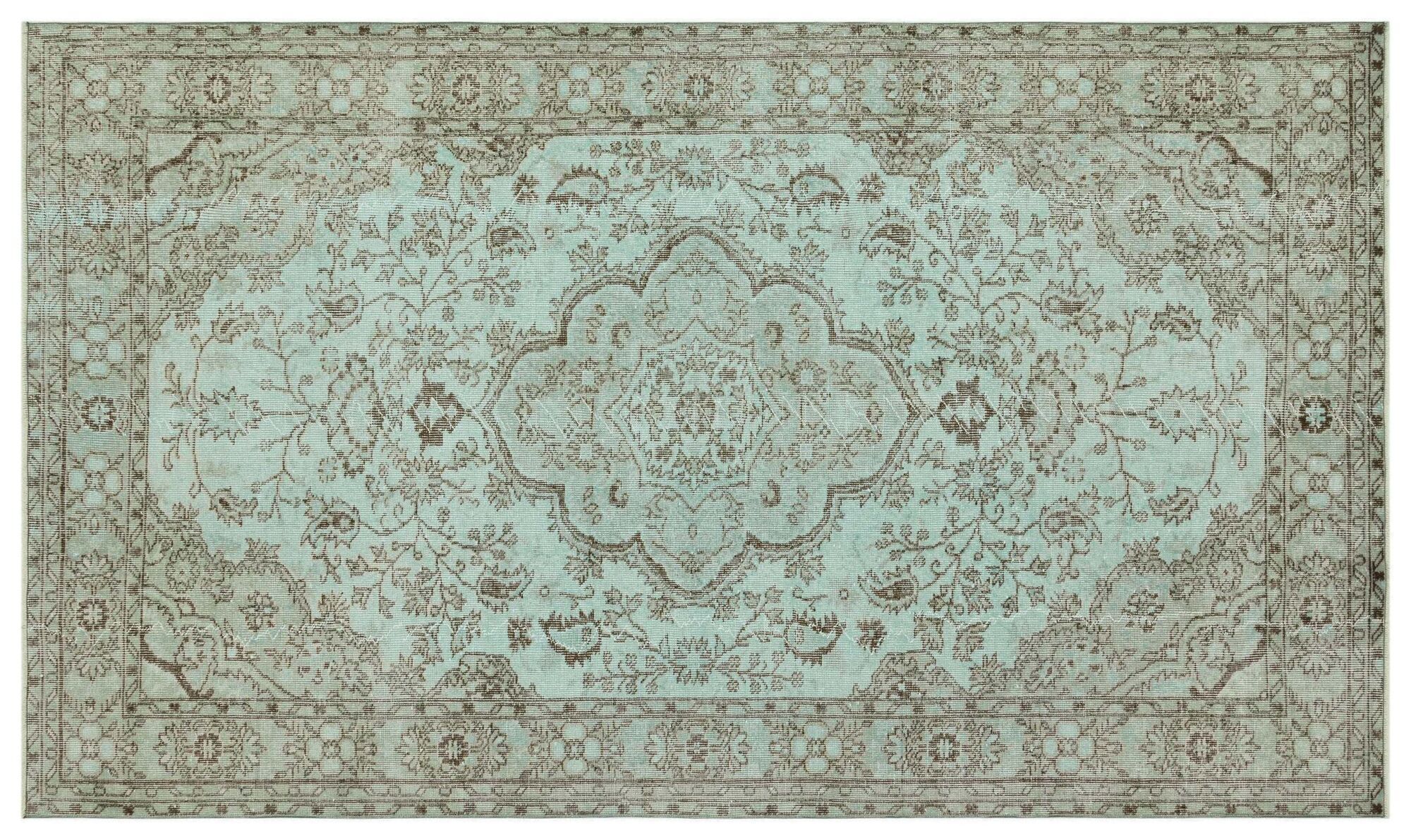 Apex Vintage Halı Yeşil 34282 164 cm X 282 cm