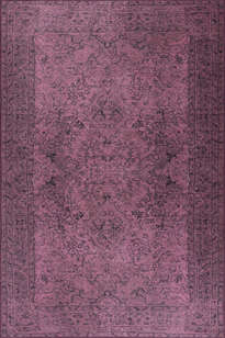 Vintage Eskitme Desenli Dokuma Pamuk Polyester  Halı HS 426 (1)