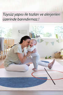 Moden Art Şönil Dokuma Pamuk Polyester Renkli Halı AL 404 (8)