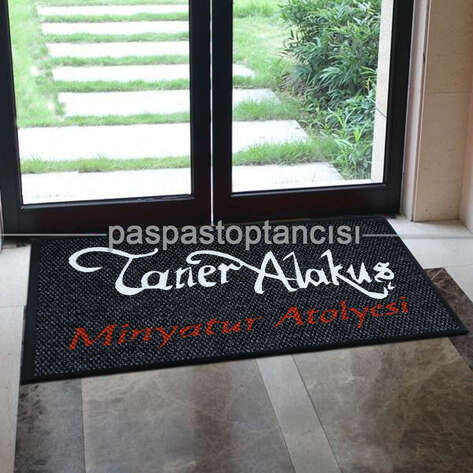 Atölyeler için Logolu Paspas - 1