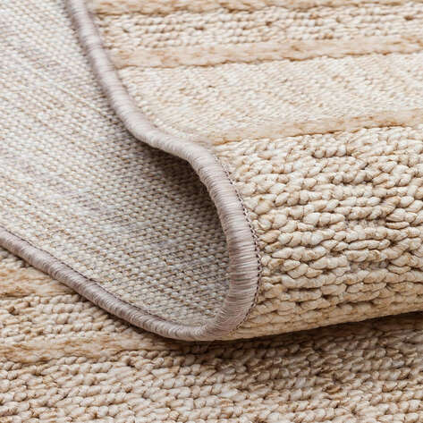 Hav Toz Vermez Yumuşak Dokulu Modern Makine Halısı Bej Joy 03 - 2
